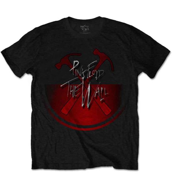 Pink Floyd: The Wall Oversized Hammers - Black T-Shirt