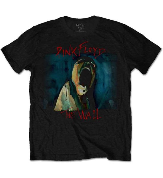 Pink Floyd: The Wall Scream - Black T-Shirt