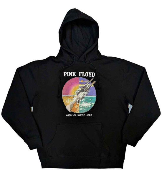 Pink Floyd: WYWH Circle Icons - Black Pullover Hoodie