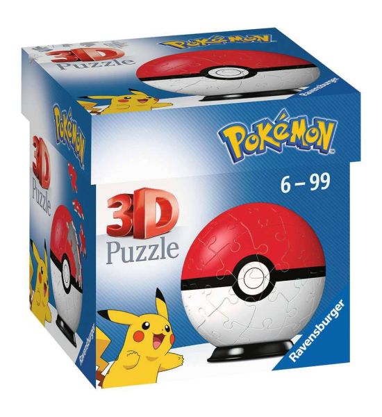 Pokémon: Classic 3D Puzzle Pokéballs (55 pieces) Preorder