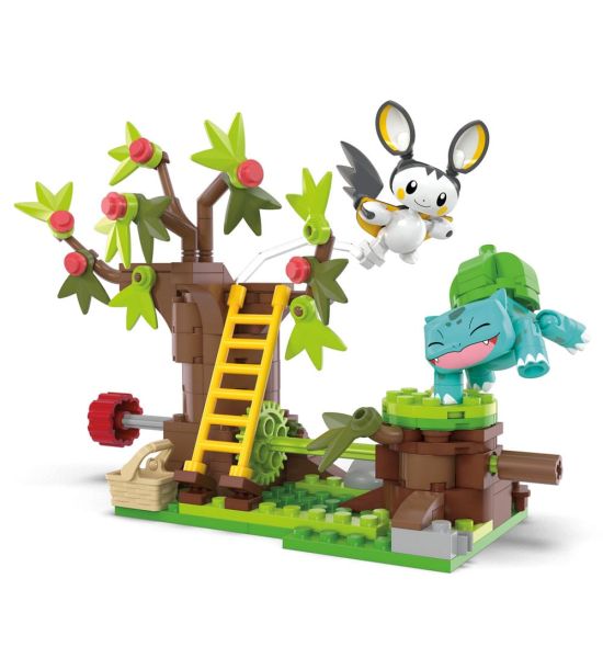 Pokémon: Emolga And Bulbasaur's Charming Woods MEGA Construction Set Preorder