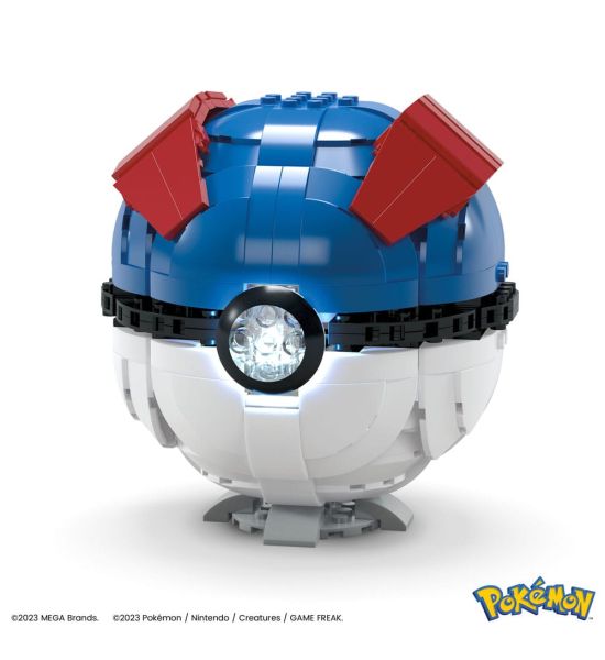 Pokémon: Jumbo Great Ball Mega Construx Construction Set (13cm)