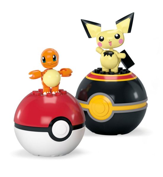 Pokémon MEGA Construction Set: Charmander & Pichu Poké Ball Collection Preorder