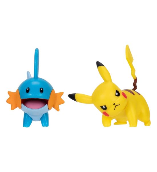 Pokémon: Mudkip & Pikachu #4 First Partner Battle Figure Set Figure 2-Pack