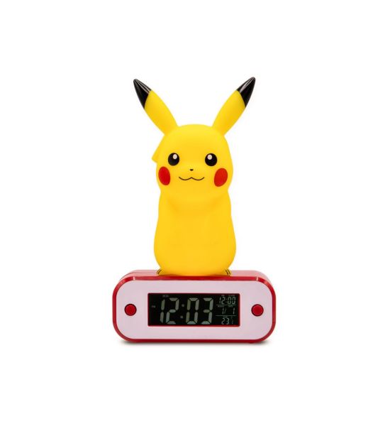 Pokémon: Pikachu Alarm Clock with Light (18cm) Preorder