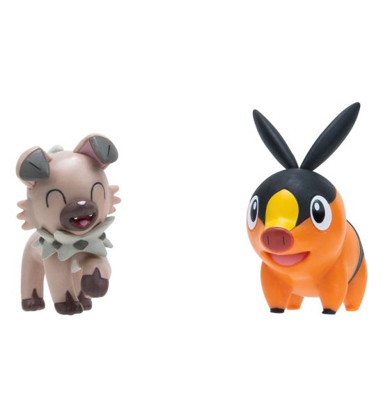 Pokémon: Tepig & Rockruff Battle Figure Set Figure 2-Pack