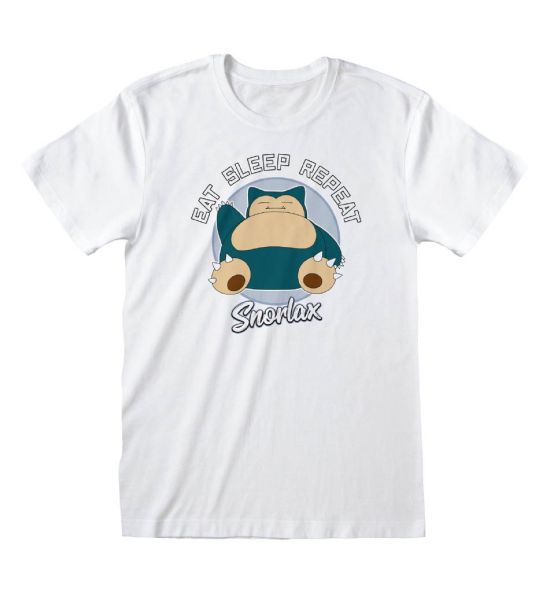 Pokemon: Snorlax Eat Sleep Repeat T-Shirt