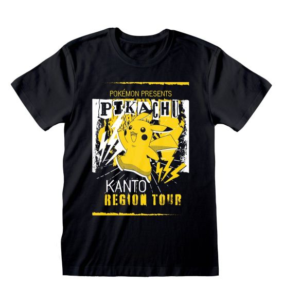 Pokemon: Pikachu Kanto Region Tour T-Shirt