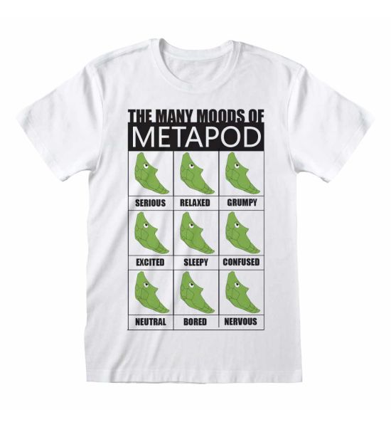 Pokemon: Many Moods Of Metapod T-Shirt