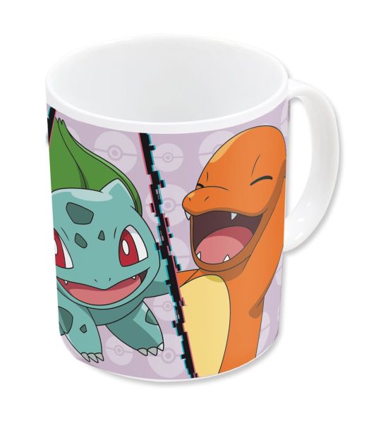 Pokemon: Charmander, Bulbasaur, Squirtle, Pikachu Mug (320ml) Preorder