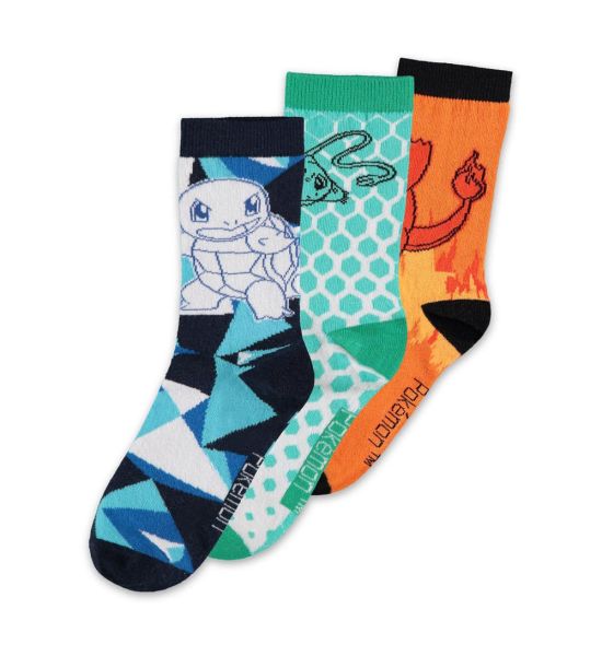 Pokemon: Crew Socks 3-Pack (Size 43-46) Preorder