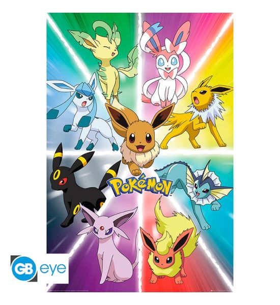 Pokemon: Eevee Evolution Poster (91.5x61cm)