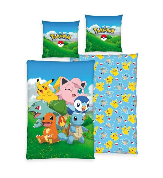 Pokemon: Group A Duvet Set (135cm x 200cm / 80cm x 80cm) Preorder