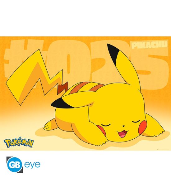 Pokemon: Pikachu Asleep Poster (91.5x61cm)