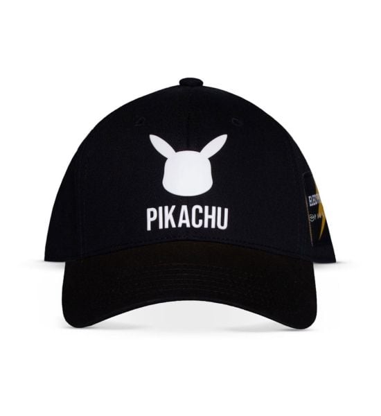 Pokemon: Pikachu Curved Bill Cap Black Preorder