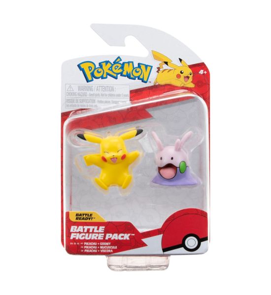 Pokemon: Pikachu & Goomy Battle Figure Pack Mini Figure 2-Pack (5cm)