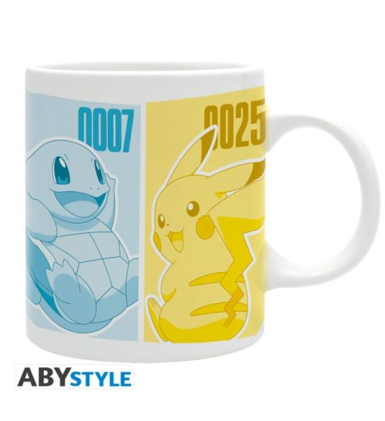 Pokemon: Pikachu & Kanto Starters Subli 320ml Mug