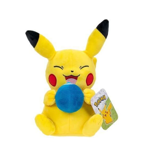 Pokemon: Pikachu Plush Figure with Oran Berry Accy (20cm)