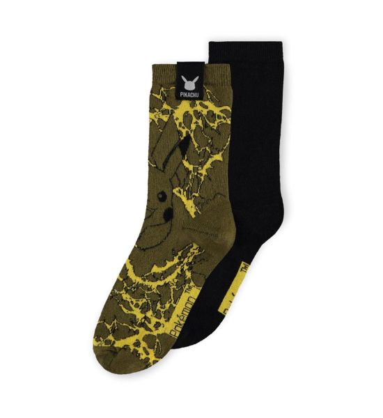 Pokemon: Pikachu Socks 2-Pack (39-42) Preorder