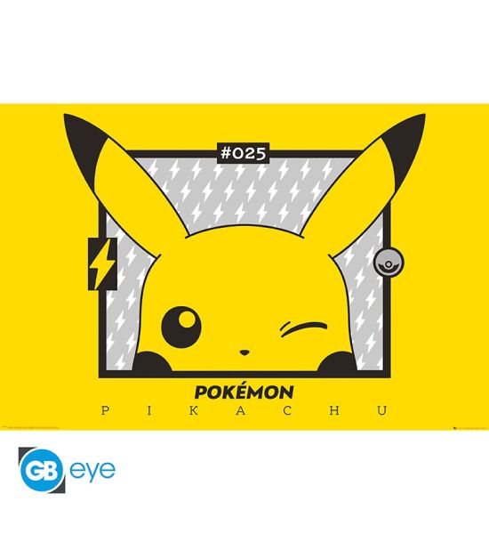 Pokemon: Pikachu Wink Poster (91.5x61cm)