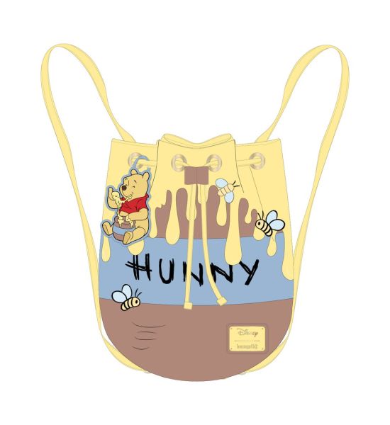 Winnie The Pooh: 95th Anniversary Honeypot Convertible Loungefly Bucket Backpack