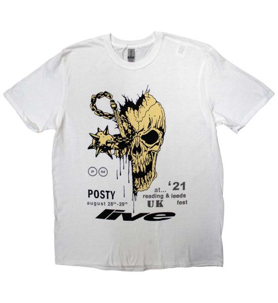 Post Malone: Leeds & Reading - White T-Shirt