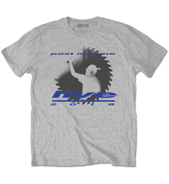 Post Malone: Live Saw - Grey T-Shirt