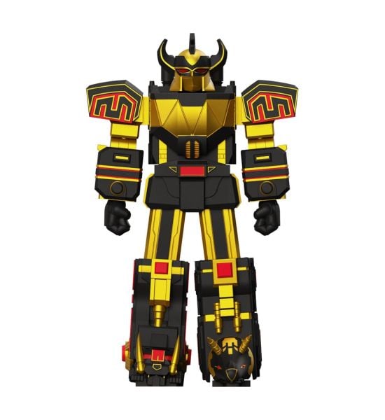 Power Rangers Ultimates: Megazord Action Figure (Black/Gold) 18cm Preorder