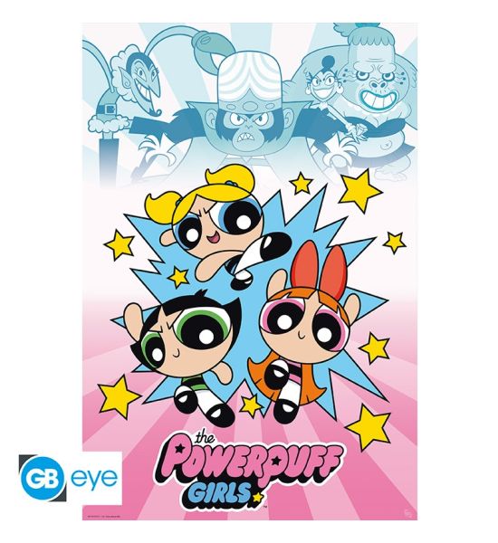 Powerpuff Girls: Girls vs Villains Poster (91.5x61cm)