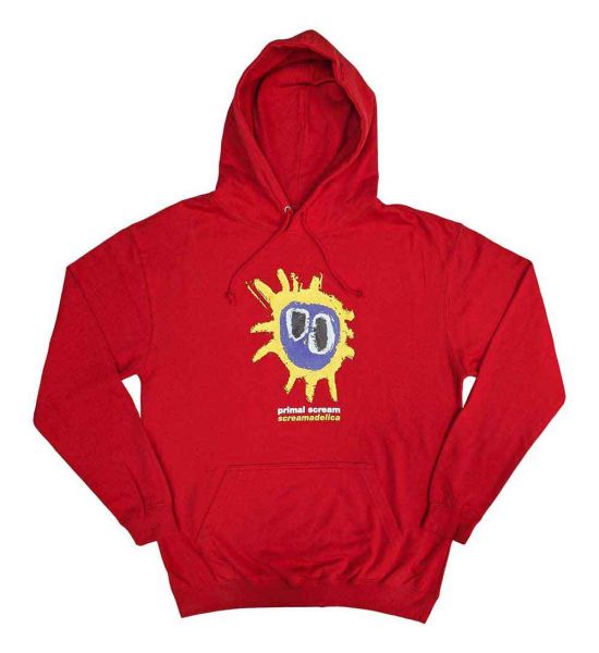 Primal Scream: Screamadelica - Red Pullover Hoodie