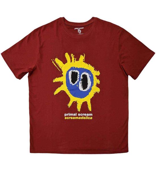 Primal Scream: Screamadelica - Red T-Shirt