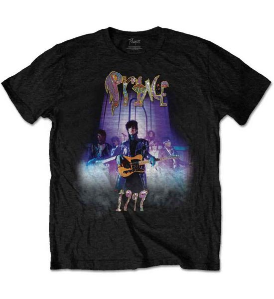 Prince: 1999 Smoke - Black T-Shirt