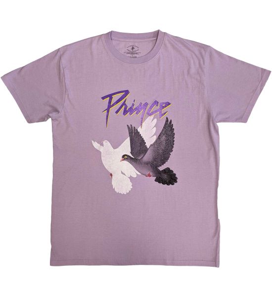 Prince: Doves Distressed - Purple T-Shirt