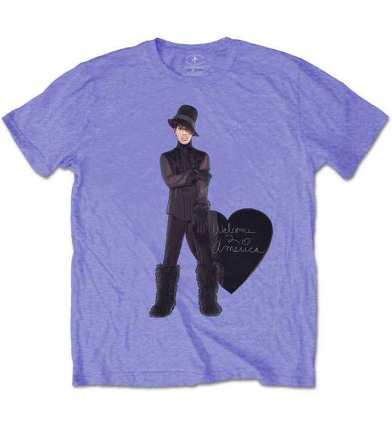 Prince: Heart Purple - Purple T-Shirt