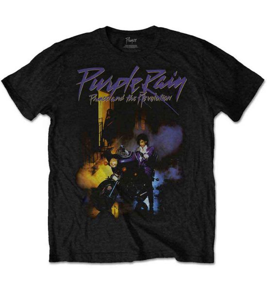 Prince: Purple Rain - Black T-Shirt