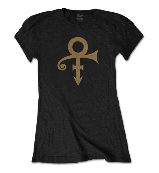 Prince: Symbol - Ladies Black T-Shirt