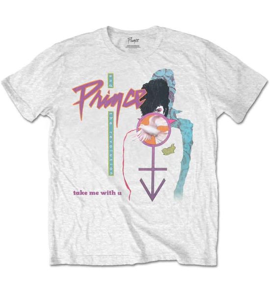 Prince: Take Me With U - White T-Shirt