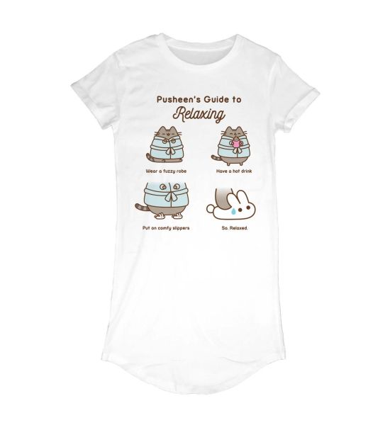 Pusheen: Guide To Relaxing (T-Shirt Dress)