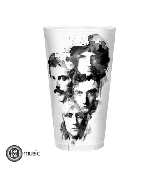 Queen: Faces Large Glass (400ml)