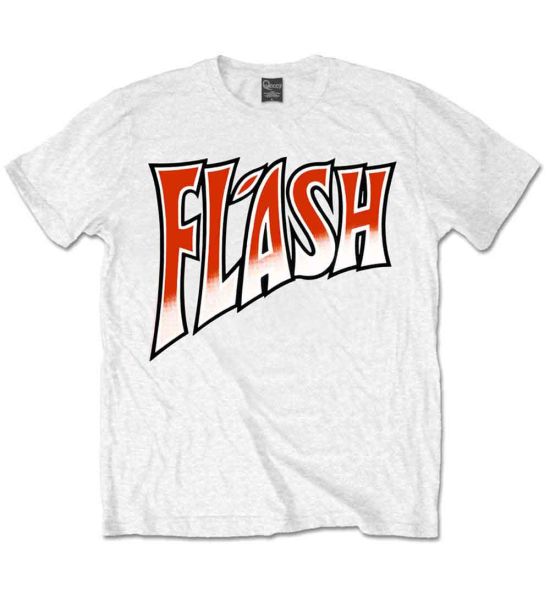 Queen: Flash Gordon - White T-Shirt