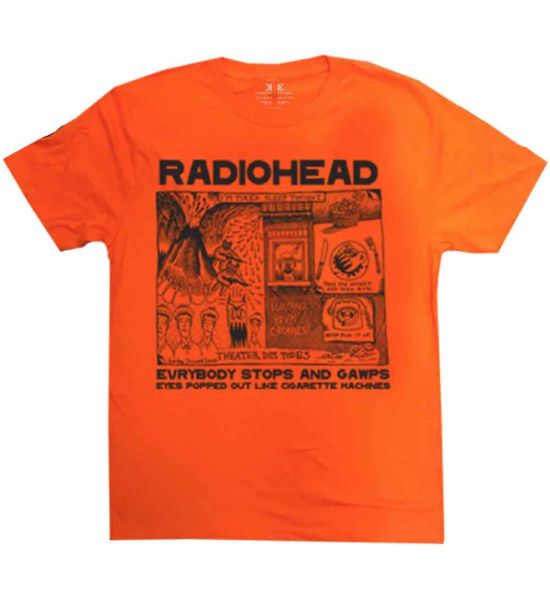 Radiohead: Gawps - Orange T-Shirt