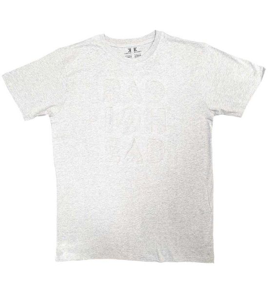 Radiohead: Note Pad (Cut-Outs) - Grey T-Shirt