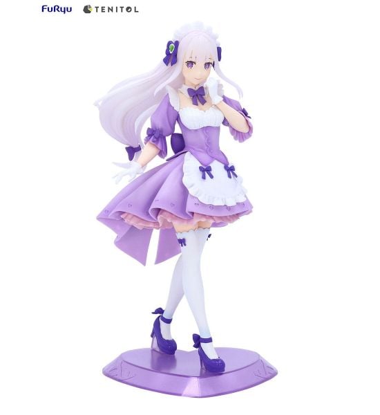 Re:ZERO Starting Life in Another World: Emilia Maid Tenitol PVC Statue (28cm) Preorder