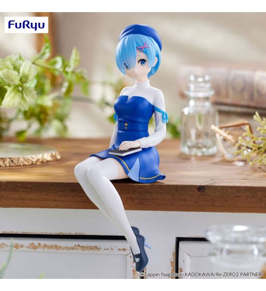 Re:Zero Starting Life in Another World: Rem Book Girl Ver. Noodle Stopper PVC Statue (15cm) Preorder