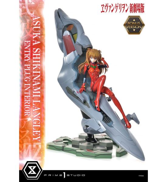 Rebuild of Evangelion: Asuka Shikinami Langley Statue 1/4 Bonus Version (66cm) Preorder