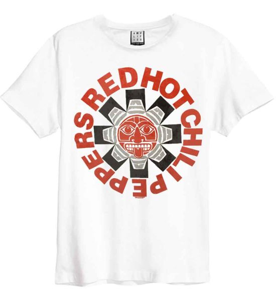 Red Hot Chili Peppers: Aztec - White T-Shirt