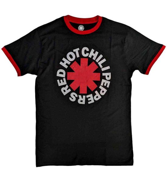 Red Hot Chili Peppers: Classic Asterisk - Black T-Shirt