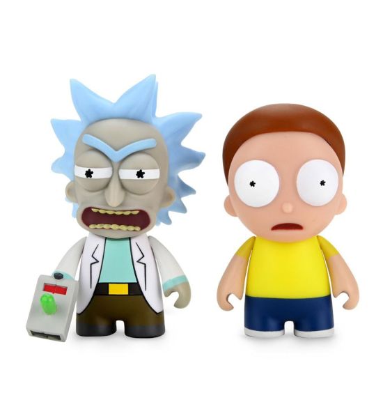 Rick and Morty: Raygun Rick and Morty Vinyl Mini Figure (2-Pack)