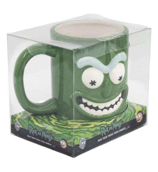 Rick & Morty: Pickle Rick 3D Mug (739ml) Preorder