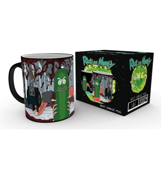 Rick & Morty: Pickle Rick Heat Change Mug